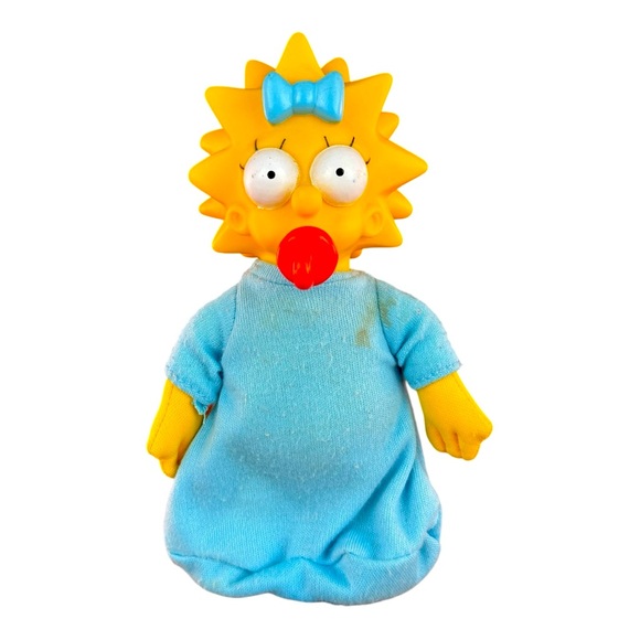 The Simpson’s Maggie Simpson Plush Doll Burger King Toy - Picture 6 of 9